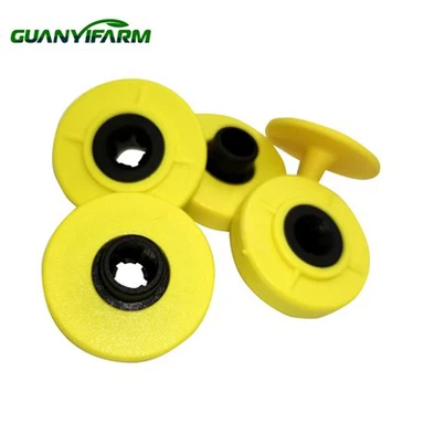 Detail vysokofrekvenčného elektronického ušného štítku