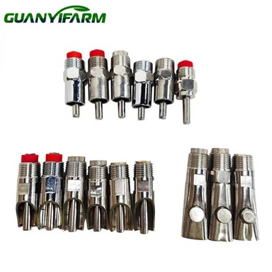 Nerezová napájačka na bradavky pre prasa