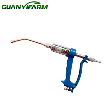 Veterinárna kovová plniaca pištoľ